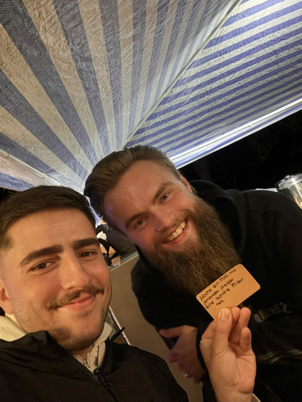 Foto von Luca und Sante